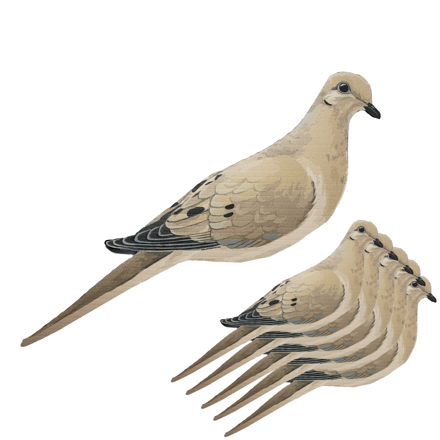 Dove Silhouette Decoys 6 Pack Cast Cray Outdoors