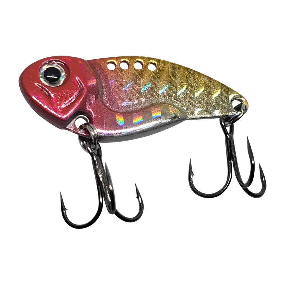 Blade Baits - Red Head Gold Holo - Cast Cray Outdoors