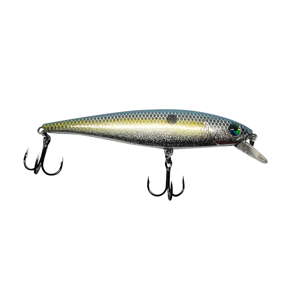  5.5 Jack The Ripper Suspending Jerkbait Bass Fishing Lure  Bait Life-Like Diving Deep Trout Shad