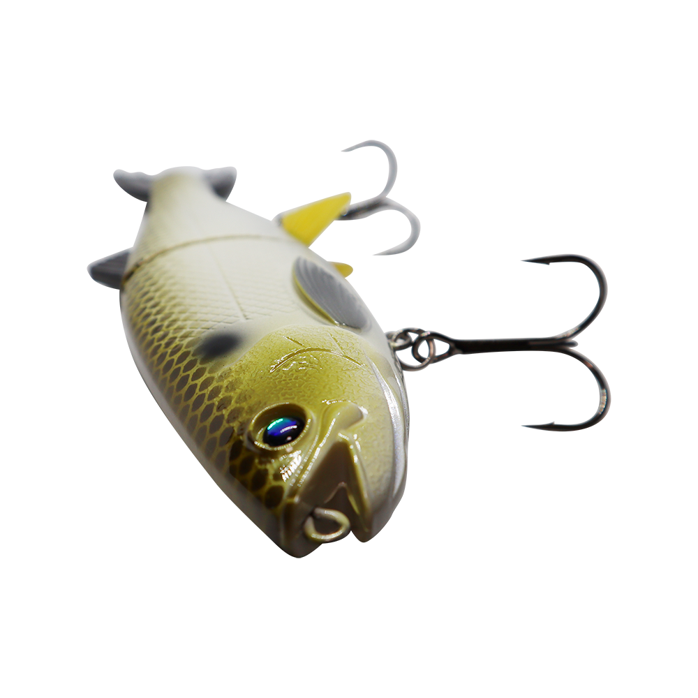 GREENSPIDER Slowsinking Glide Baits for Pike Salmon Trout Topwater  Single-Jointed Swimbait Bass Fishing Lure 110mm 18g