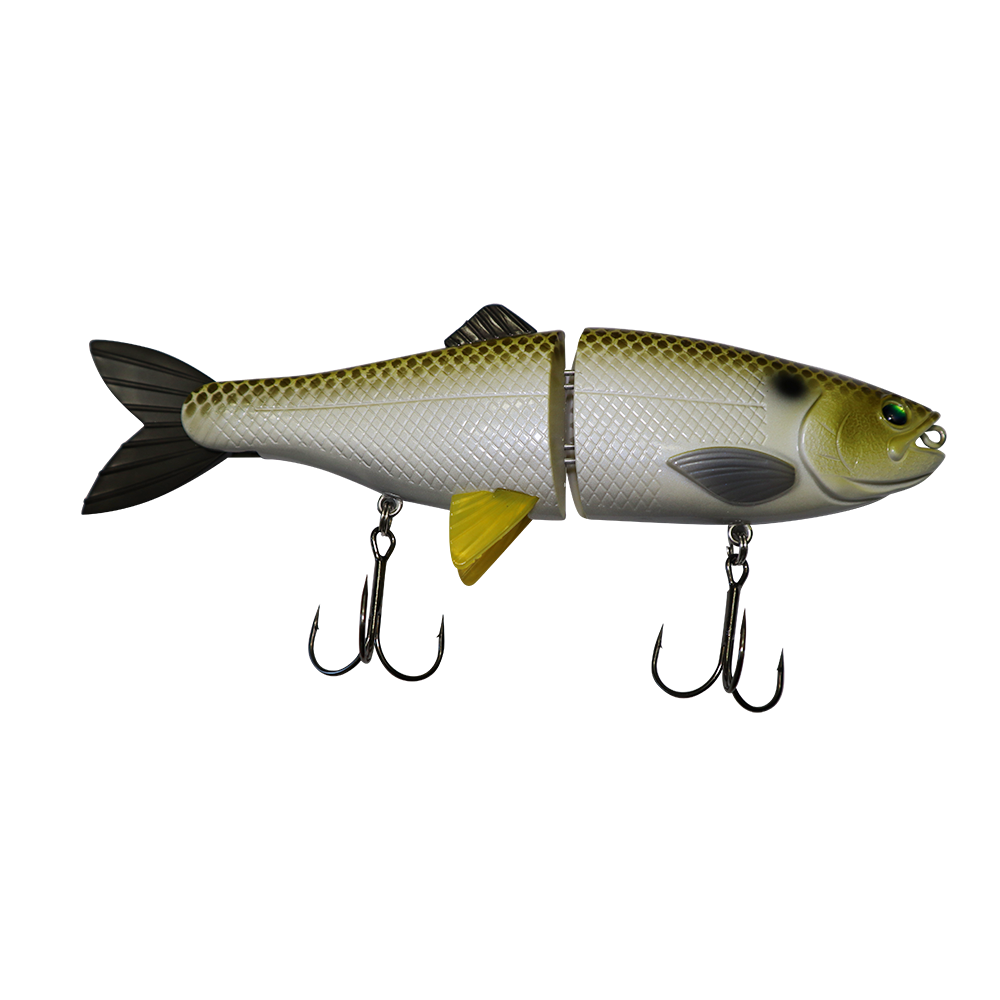 10 RF Glider Glide Bait Bass Musky Striper Fishing Lure Big Multi Jointed  Shad Trout Kits Floating (Clear Lake Hitch Floater), Floating Lures -   Canada
