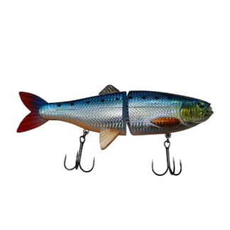  7 RF Glider Glide Bait Bass Musky Striper Fishing Big Lure  Multi Jointed Shad Trout Kits Slow Sinking (Baby Bass) : Sports & Outdoors