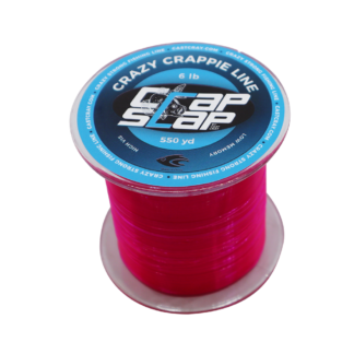 Crap Slap - Crazy Crappie Line - Pink 6lb - Cast Cray Outdoors
