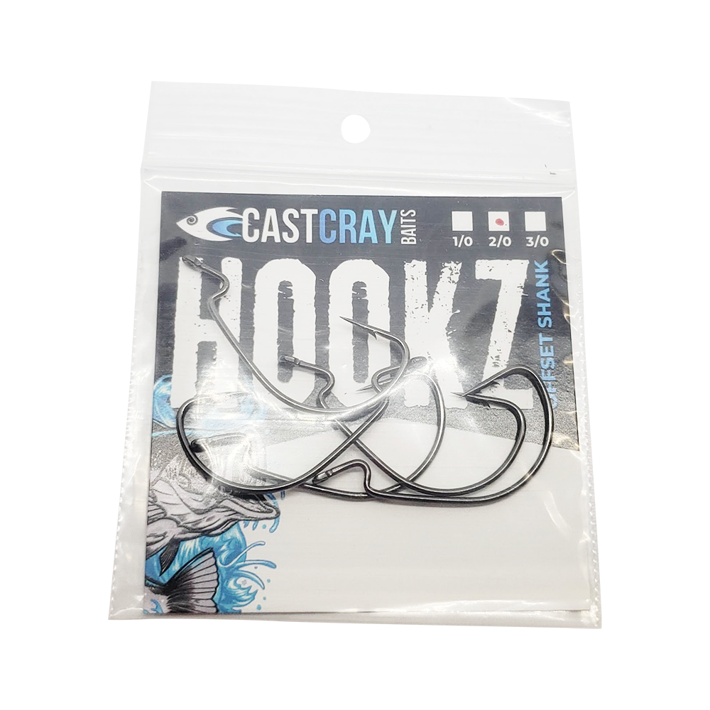 2/0 - Extra Wide Gap Hooks - Cast Cray Outdoors