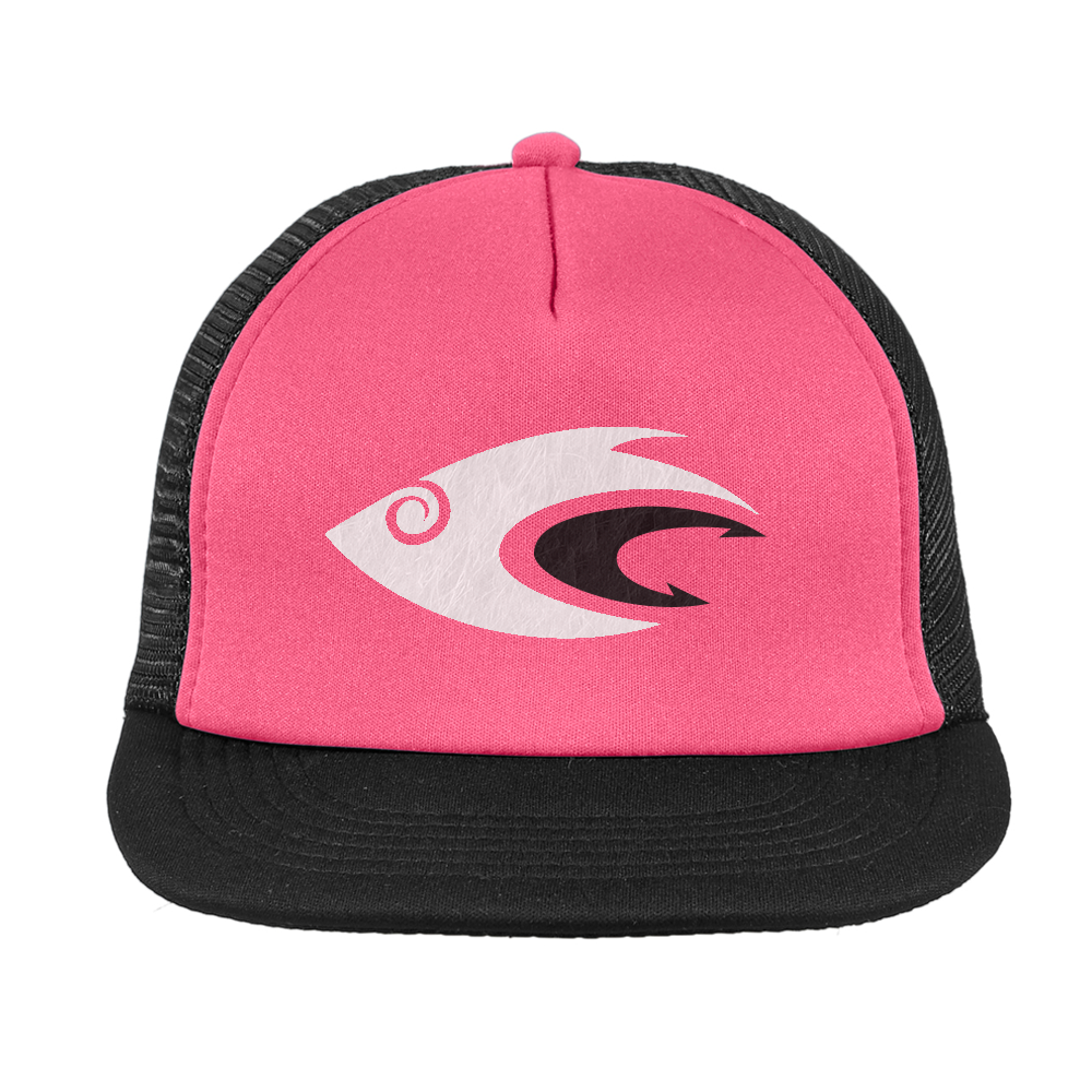 Pink Mesh Snapback Hat Cast Cray Outdoors