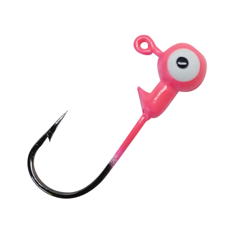 South Bend Unpainted Jig Head – 1/16 Ounce For Fishing With Plastic Baits