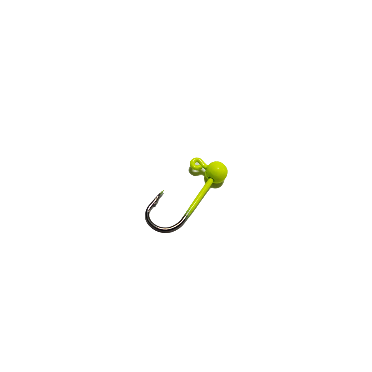 Round Jig Heads - Chartreuse - 1/64 oz. - Cast Cray Outdoors