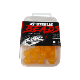 Steelie Beads - 10mm - Peach Glass
