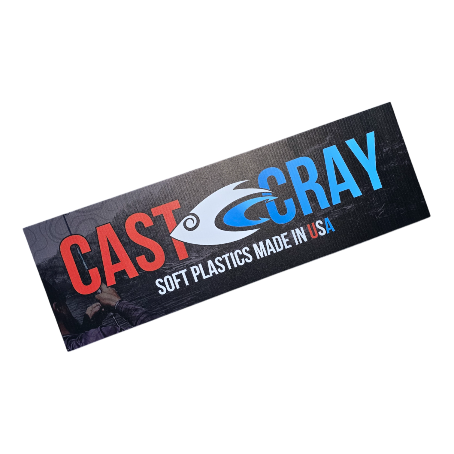 Cast Cray Made in USA Sign
