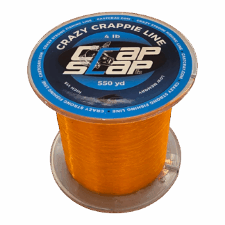 Crap Slap - Crazy Crappie Line - Orange 4lb