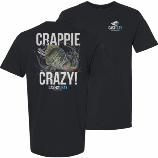 Cast Cray Crappie Crazy Minski Tee