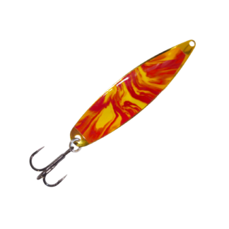 Walleye Spoons - 3 5/8 - Flame