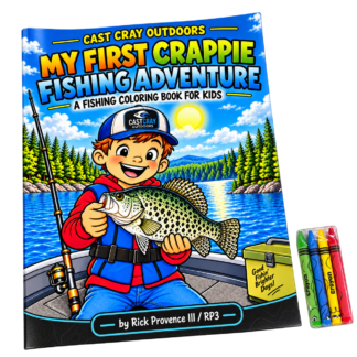 My First Crappie Adventure Coloring Book by Rick Provence III / RP3