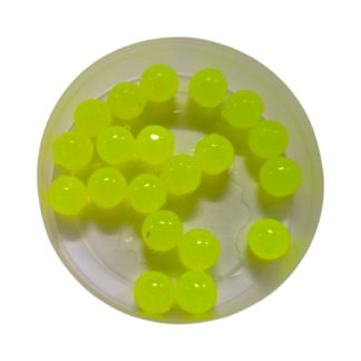 Trout Crazy Soft Beads - 10mm Chartreuse