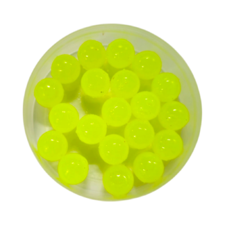 Trout Crazy Soft Beads - 12mm Chartreuse
