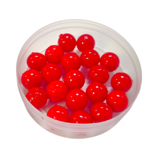 Trout Crazy Soft Beads - 12mm Red