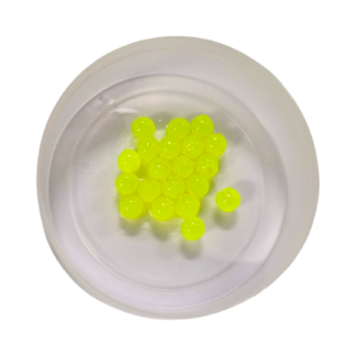 Trout Crazy Soft Beads - 6mm Chartreuse