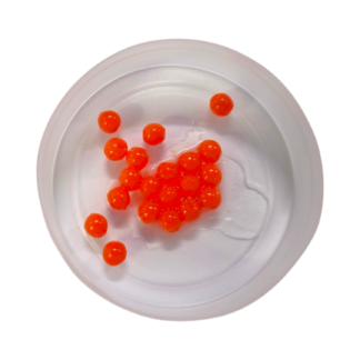 Trout Crazy Soft Beads - 6mm Orange