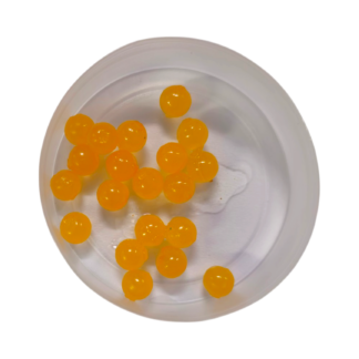 Trout Crazy Soft Beads - 8mm Peach Glass