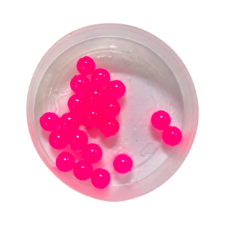 Trout Crazy Soft Beads - 8mm Pink